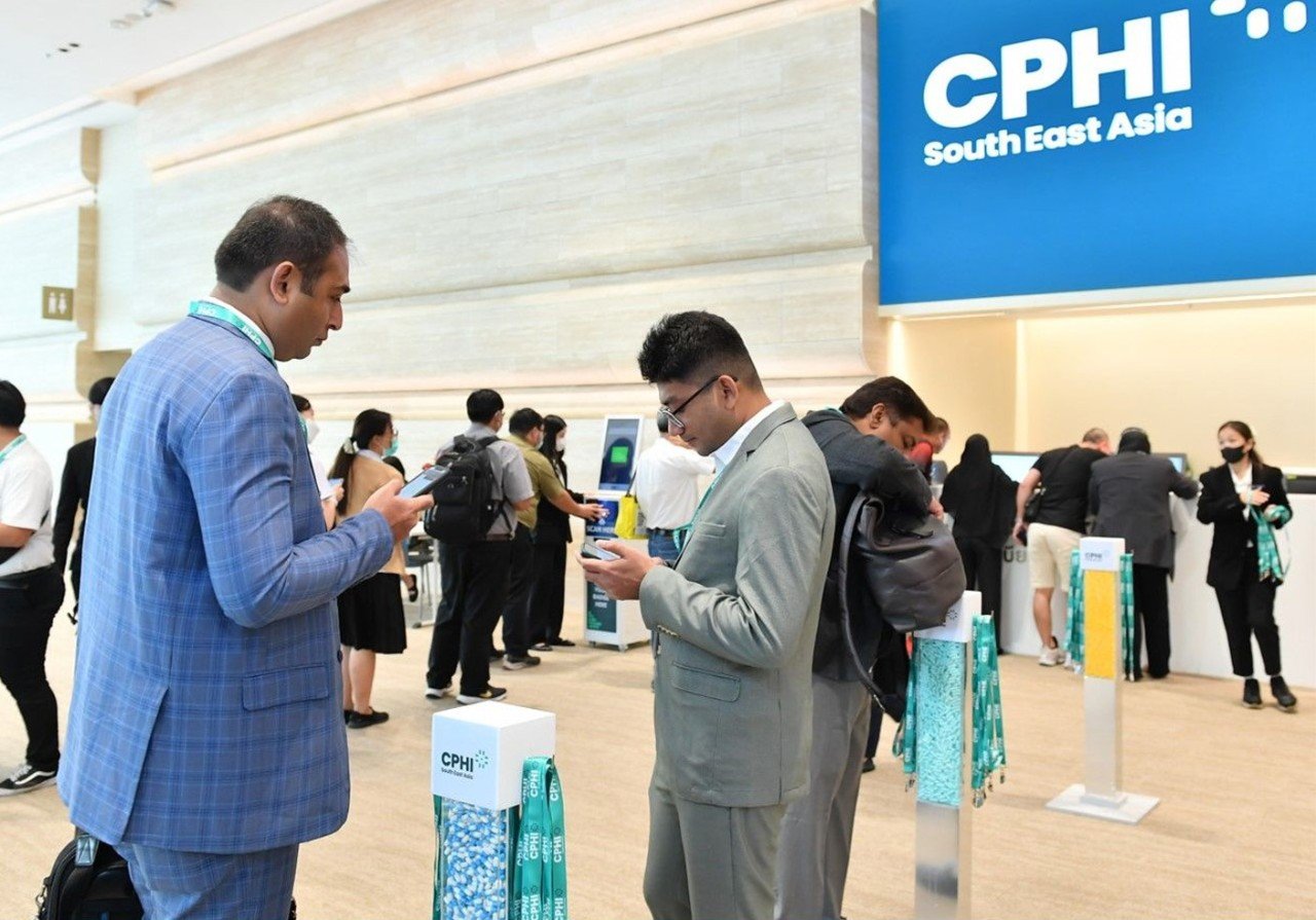 Pharma professionals at CPHI SEA