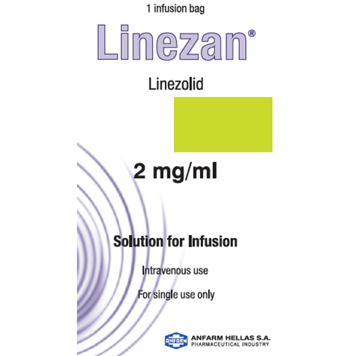 Linezolid 2mg/ml (300ml Plastic Bag)