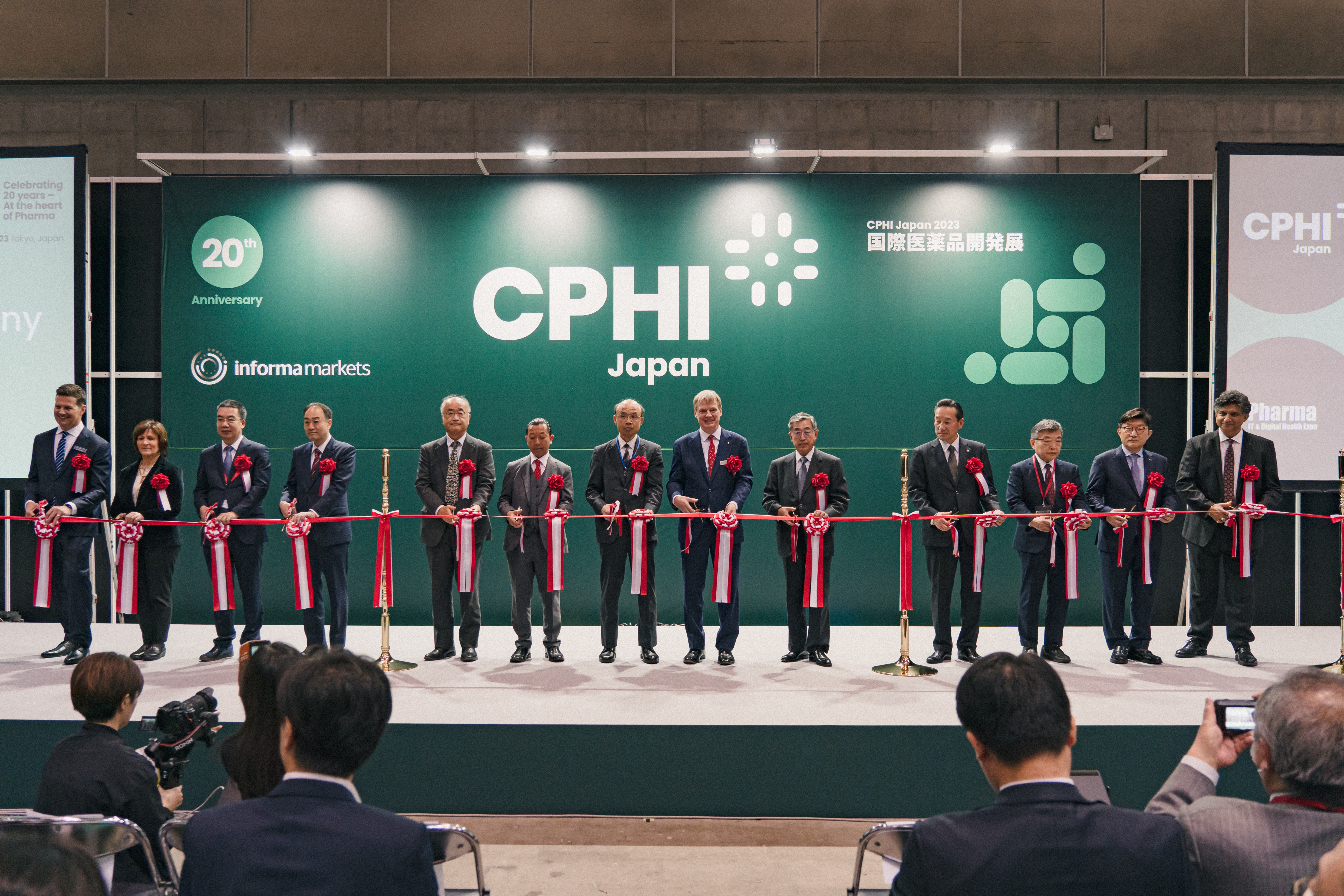 CPHI Japan - Pharma members on stage