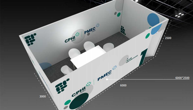 Image of large exhibition stand