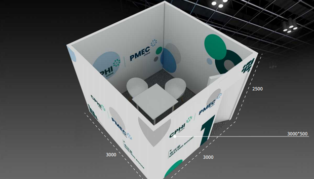 Image of small exhibition stand