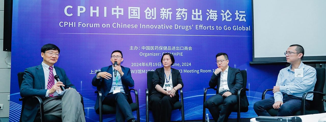 Pharma speakers at conference - CPHI & PMEC China