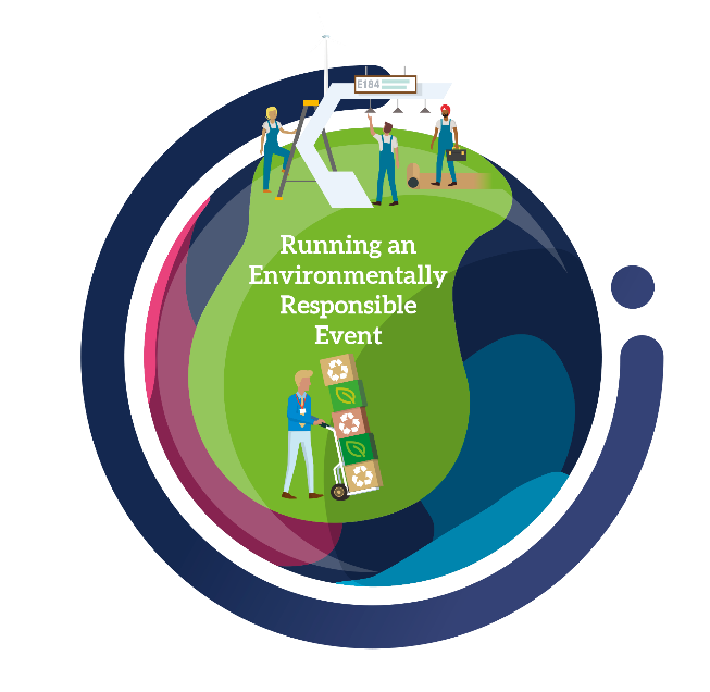 Run the event in an increasingly environmentally responsible manner