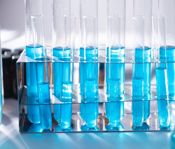 Laboratory test tubes